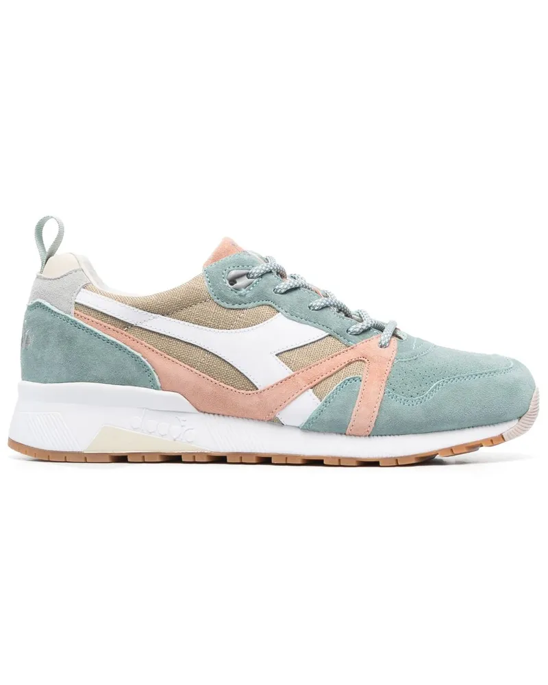 Diadora Sneakers mit Kontrasteinsätzen - Blau Blau