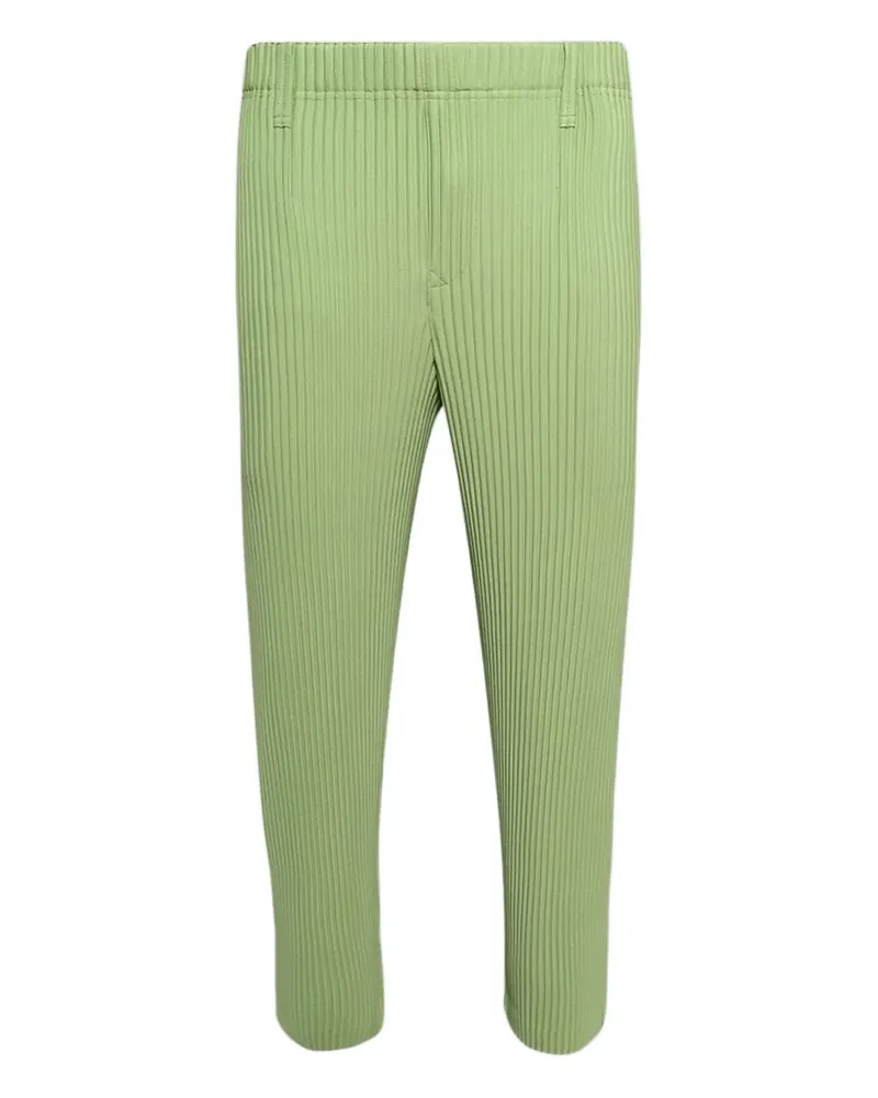Issey Miyake pleated trousers - Grün Grün