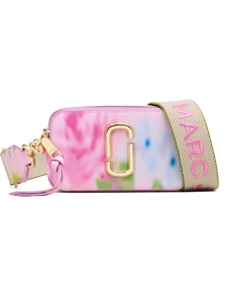 Marc Jacobs The Blurred Floral Snapshot floral shoulder bag - Rosa Rosa