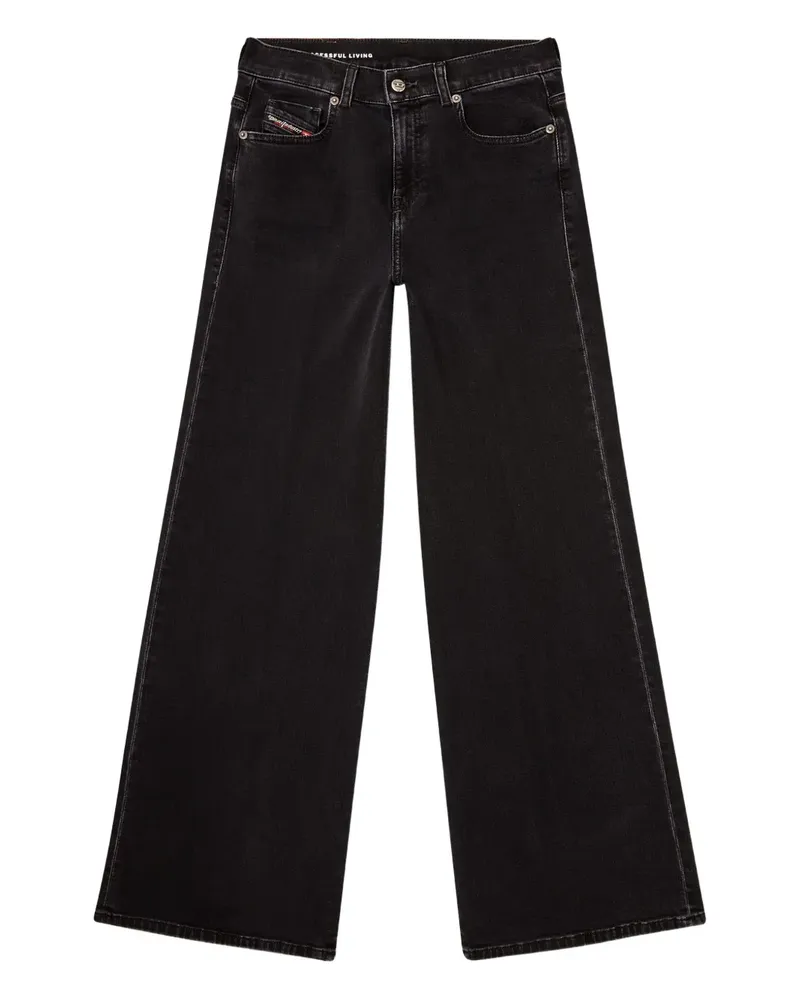 Diesel 1978 D-Akemi Jeans - Schwarz Schwarz