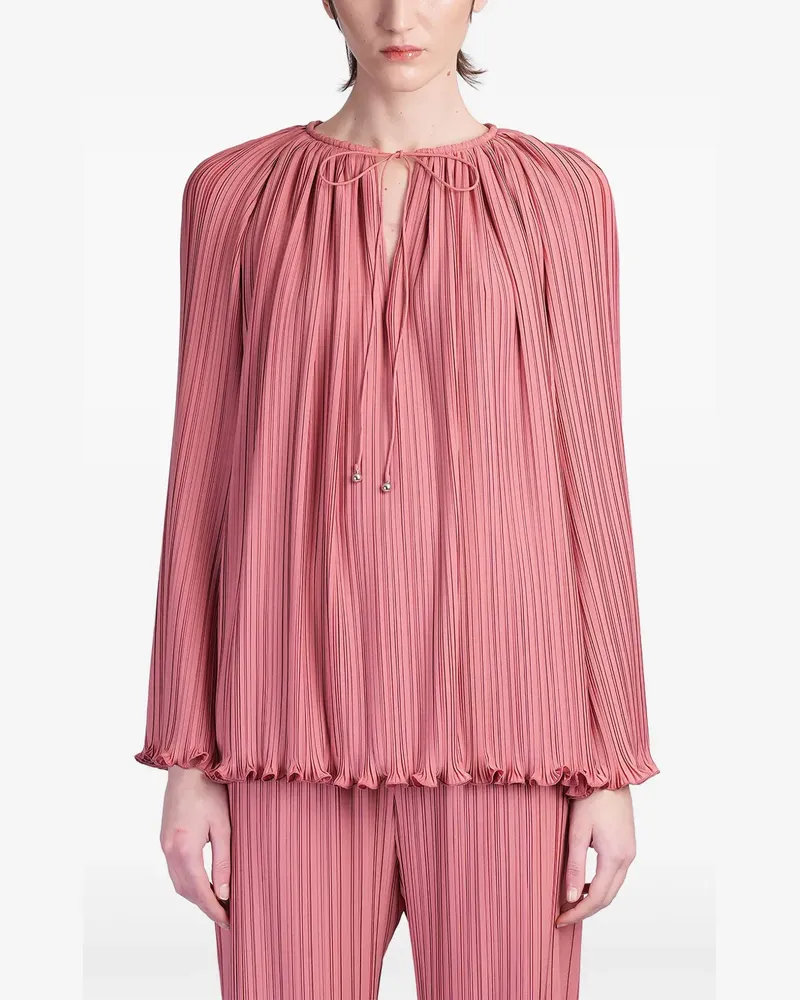 Lanvin Plissiertes Oberteil - Rosa Rosa