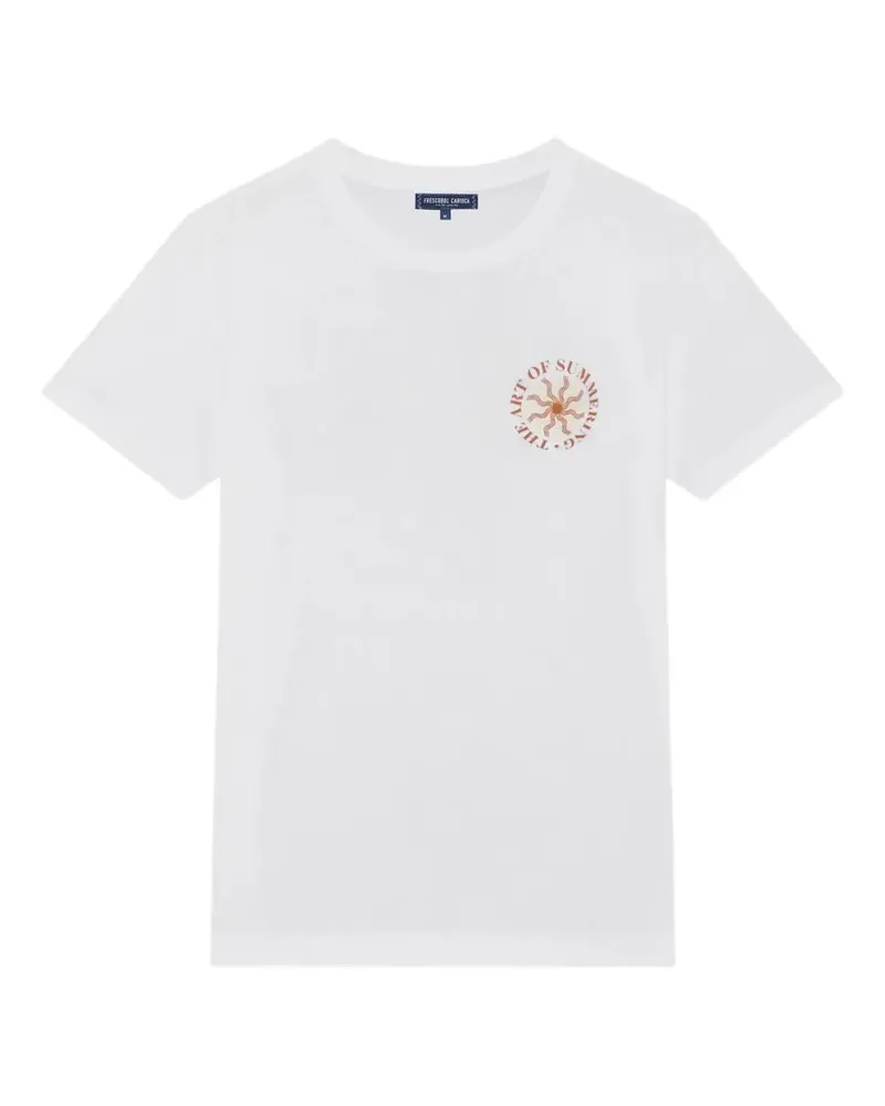 Frescobol Carioca Dinis graphic-print T-shirt - Weiß Weiß