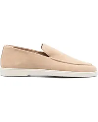 Frescobol Carioca Miguel Loafer aus Wildleder Nude