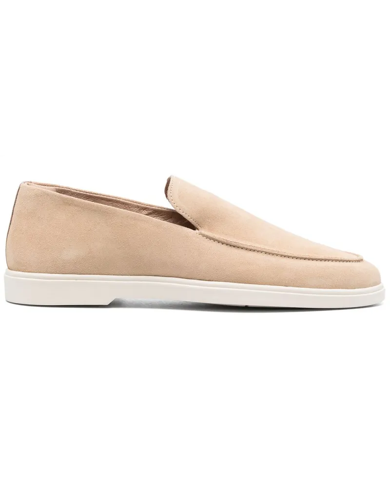 Frescobol Carioca Miguel Loafer aus Wildleder Nude