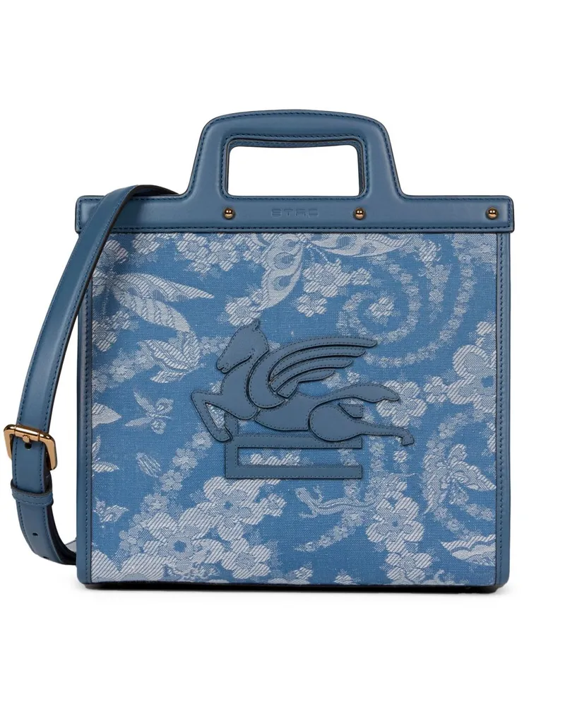 Etro Mittelgroßer Love Trotter Shopper - Blau Blau