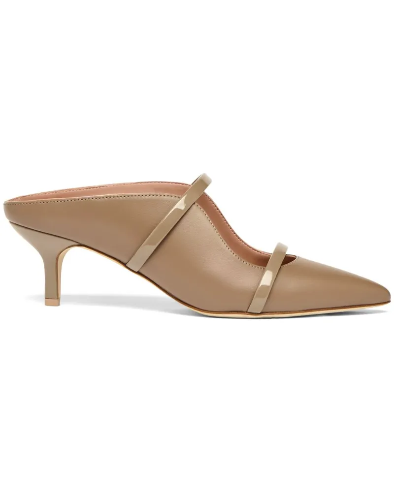Malone Souliers Maureen Mules 45mm - Nude Nude