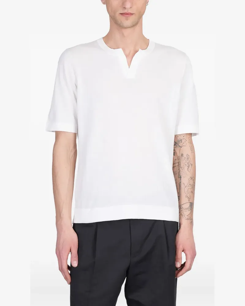 Ballantyne Klassisches T-Shirt - Weiß Weiß