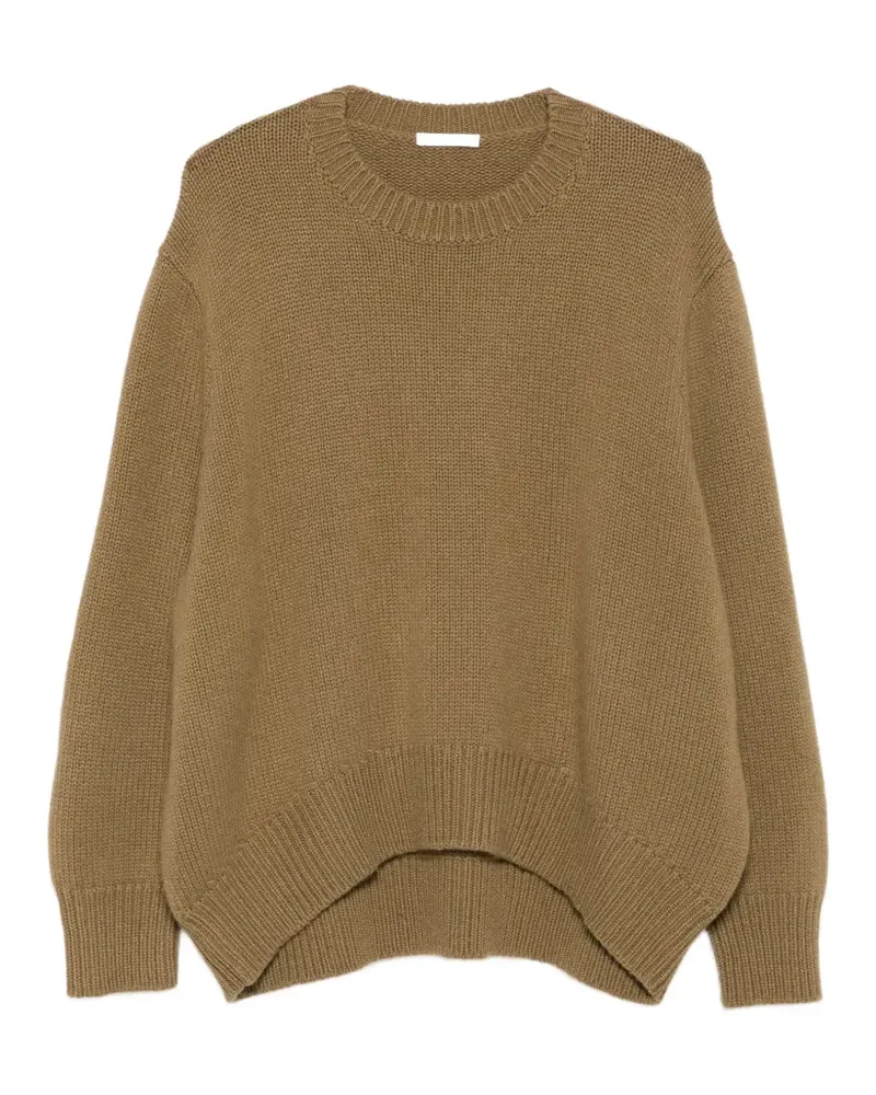 The Row Gerippter Strickpullover - Nude Nude