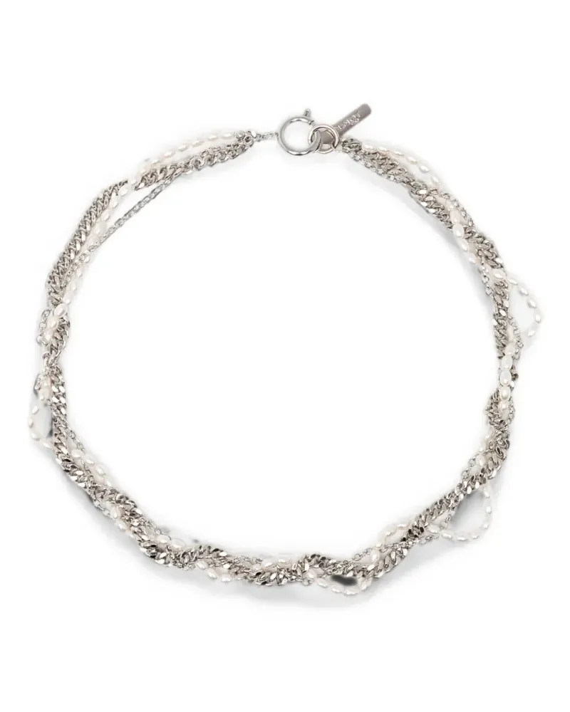 Justine Clenquet Yumi necklace - Silber Silber