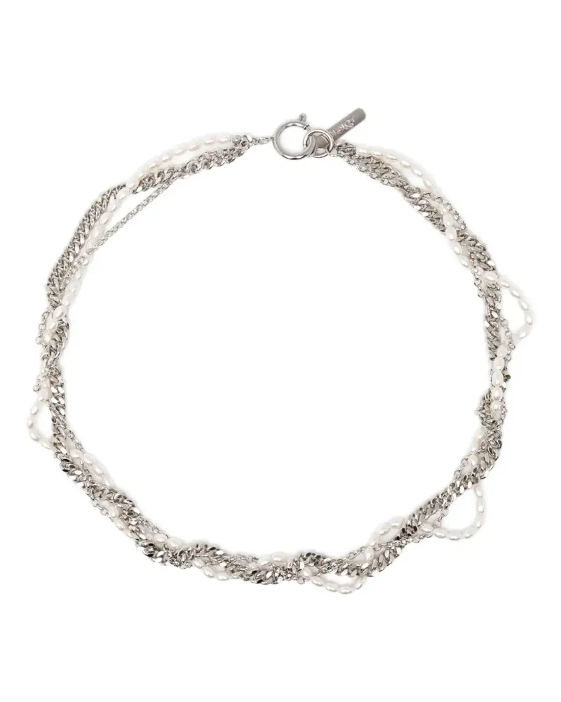 Justine Clenquet Yumi Halskette - Silber Silber