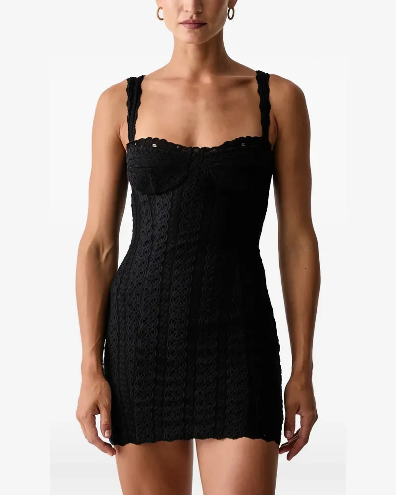Charo Ruiz Danira mini dress - Schwarz Schwarz