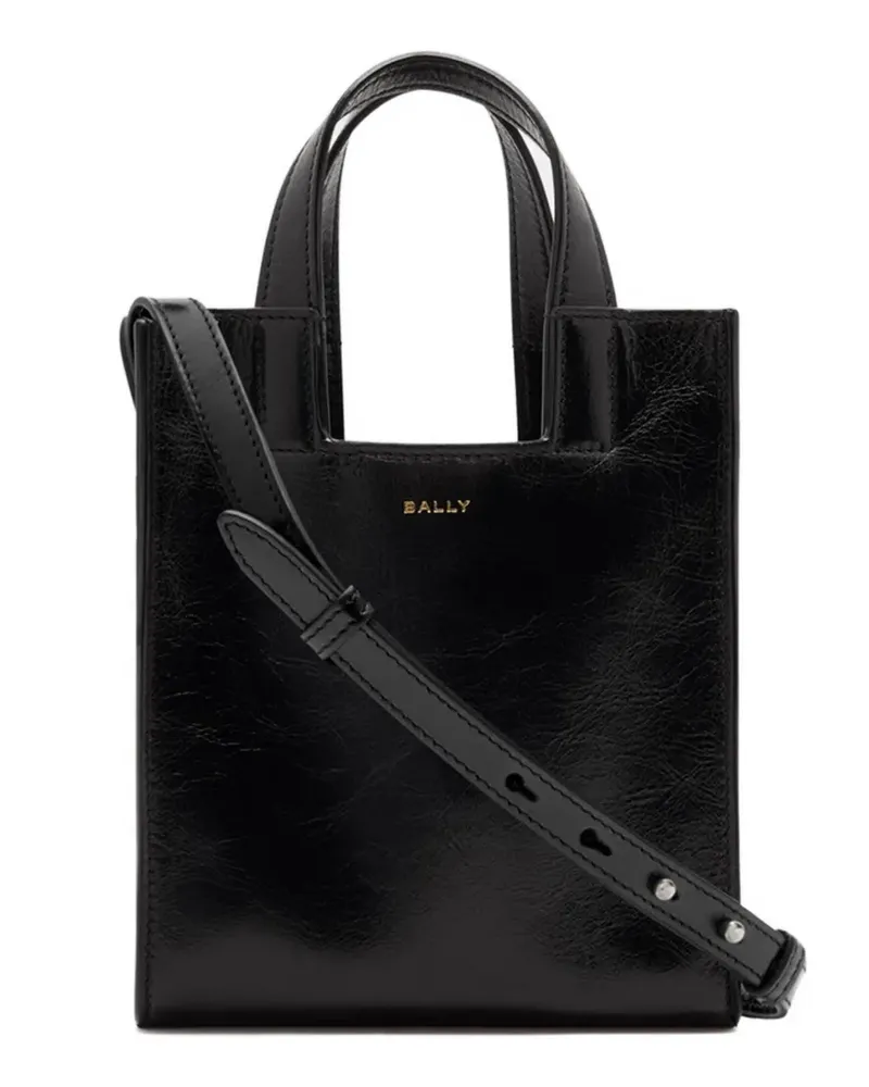 Bally Kleine Easy Tote Bag - Schwarz Schwarz