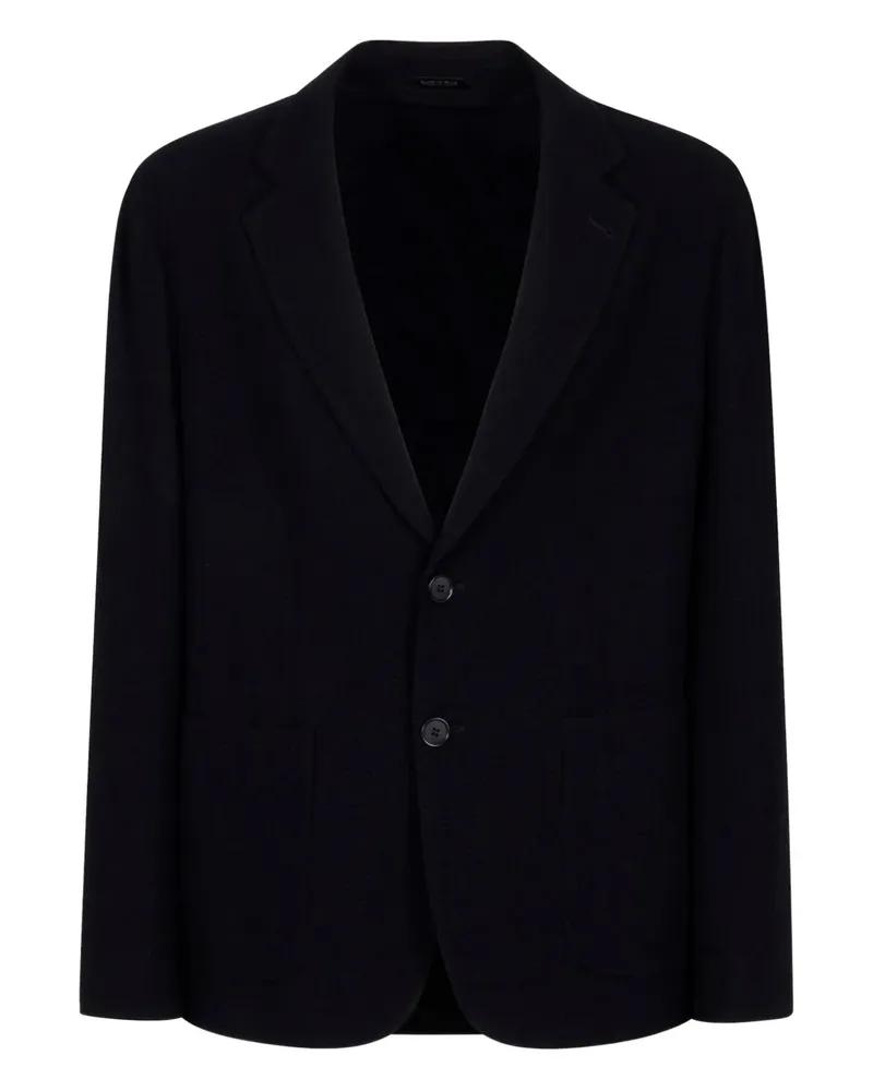 Giorgio Armani Einreihiges Sakko - Blau Blau
