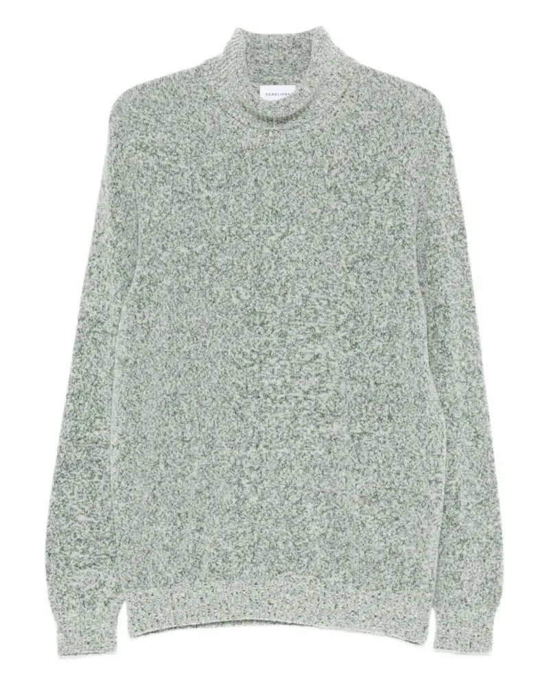 Scaglione Dolcevita roll-neck sweater - Grün Grün