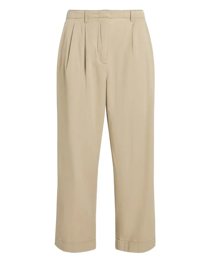 Tommy Hilfiger Hose mit Bundfalten - Nude Nude