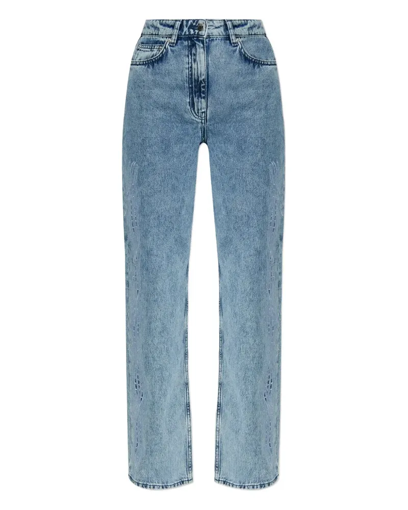 IRO Bestickte Jeans - Blau Blau