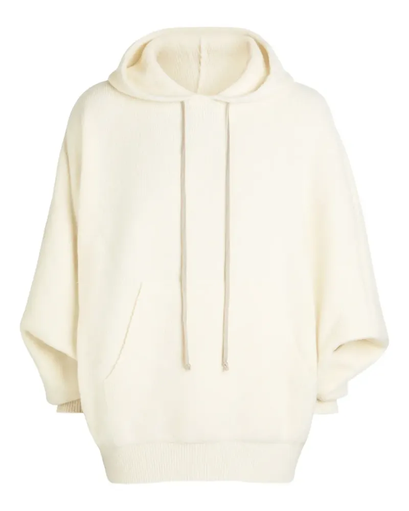 Rick Owens Kapuzenpullover mit Tasche - Nude Nude