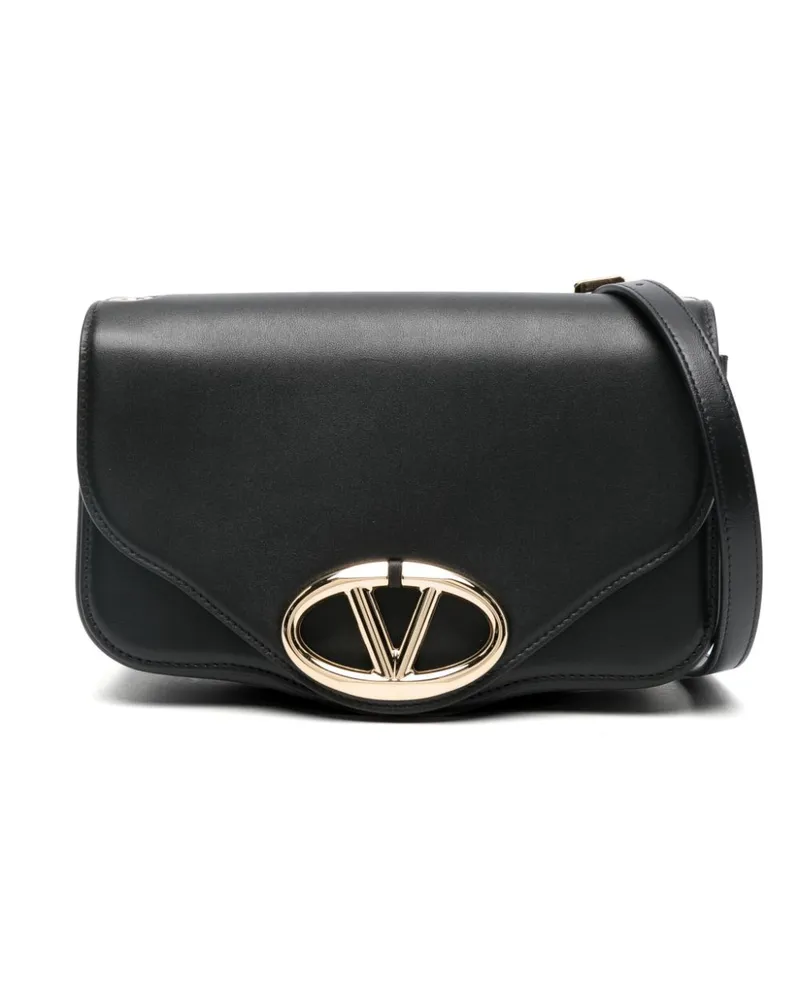 Valentino Garavani VLogo Signature Schultertasche - Schwarz Schwarz
