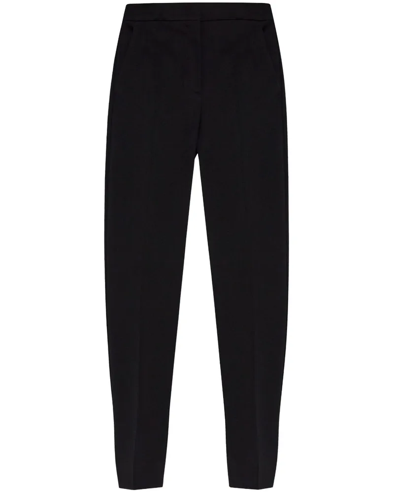 Max Mara Hose mit schmalem Schnitt - Schwarz Schwarz