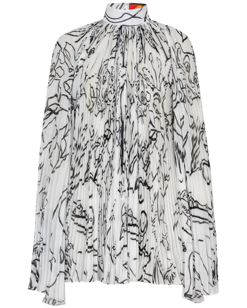Balmain x Disney The Lion King Minikleid - Weiß Weiß