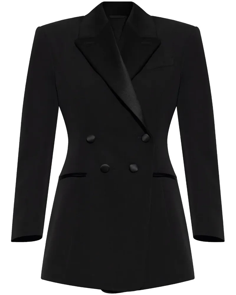 Givenchy Doppelreihiger Blazer - Schwarz Schwarz
