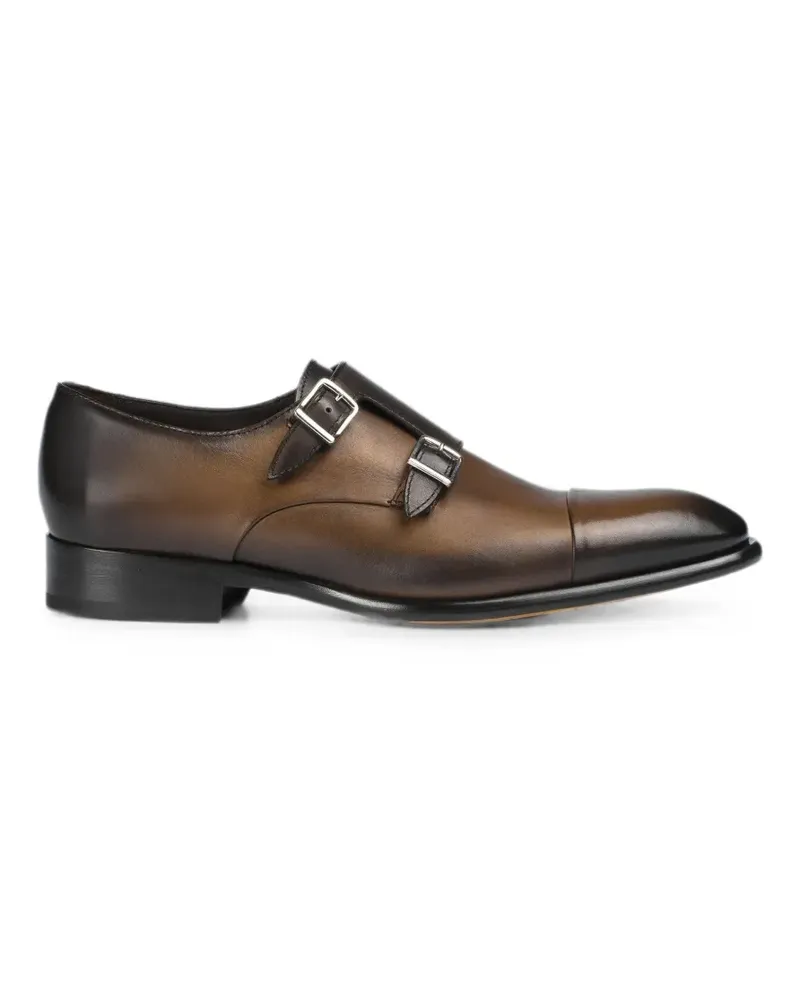 Doucal´s Monk-Schuhe mit Doppelriemen - Braun Braun
