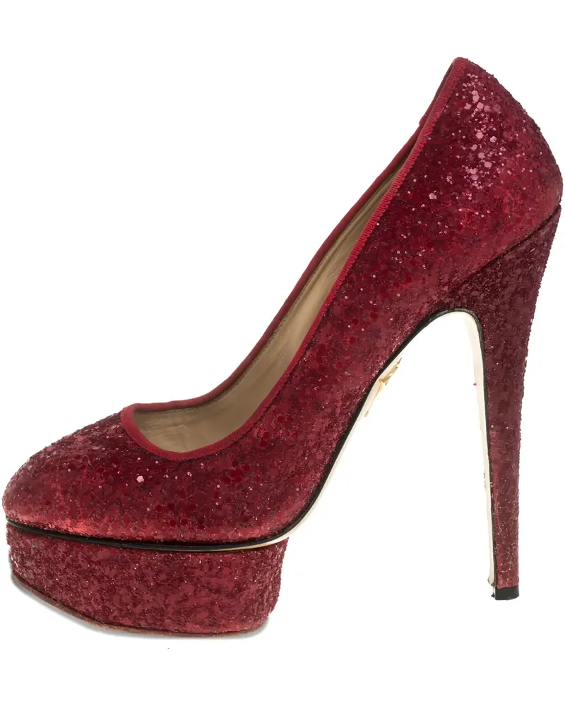Charlotte Olympia Pre-owned Priscilla Pumps 145mm - Rot Rot