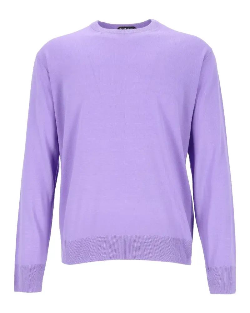 Tom Ford oversized crew-neck sweater - Violett Violett