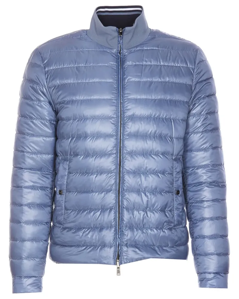 Herno Gefütterte Jacke - Blau Blau