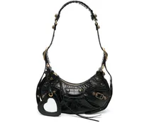 Le Cagole XS Schultertasche - Schwarz