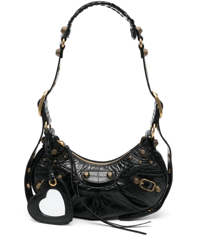 Balenciaga Le Cagole XS Schultertasche - Schwarz Schwarz