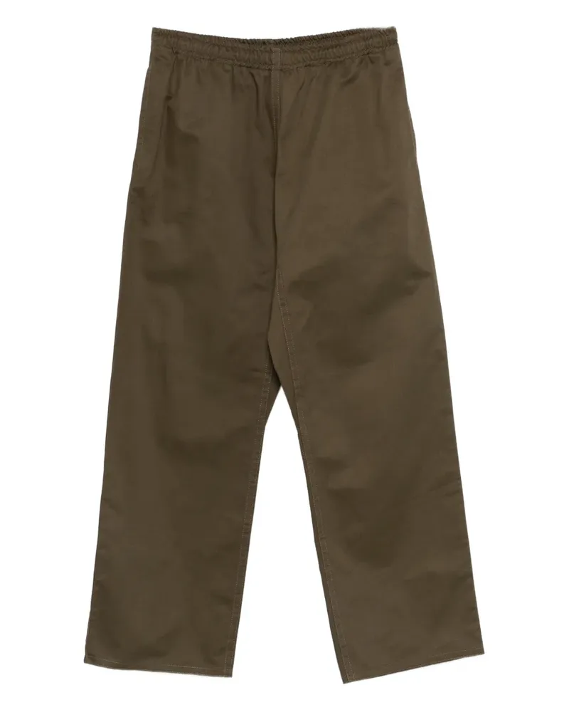Marni elasticated-waistband trousers - Grün Grün