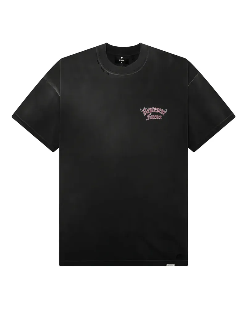 REPRESENT Duality T-Shirt - Schwarz Schwarz