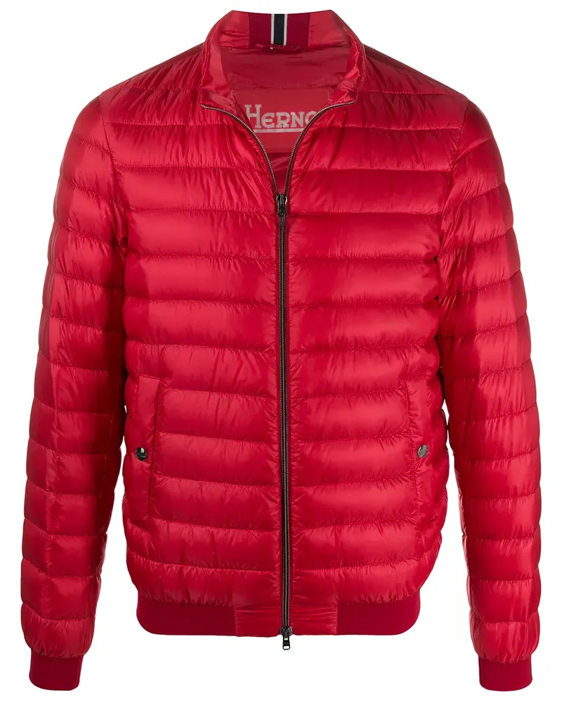 Herno Gesteppte Daunenjacke - Rot Rot
