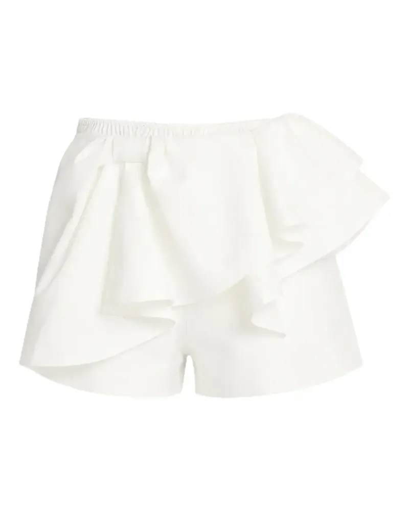 SHUSHU/TONG Minirock mit Rüschen - Weiß Weiß