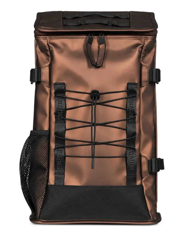 RAINS Trail Mountaineer Rucksack mit Bungee-Kordel und Schnallenverschluss - Braun Braun