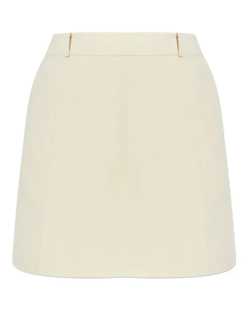 Jil Sander Minirock aus Wolle - Nude Nude