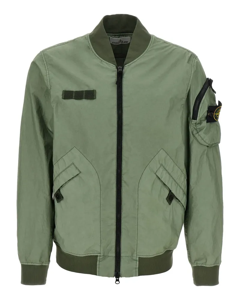 Stone Island Membrana 3L TC Bomberjacke - Grün Grün