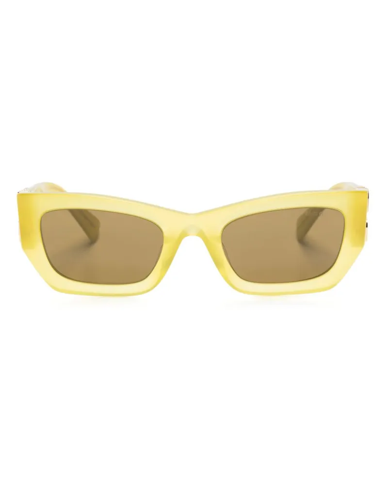Miu Miu Miu Glimpse Cat-Eye-Sonnenbrille - Gelb Gelb