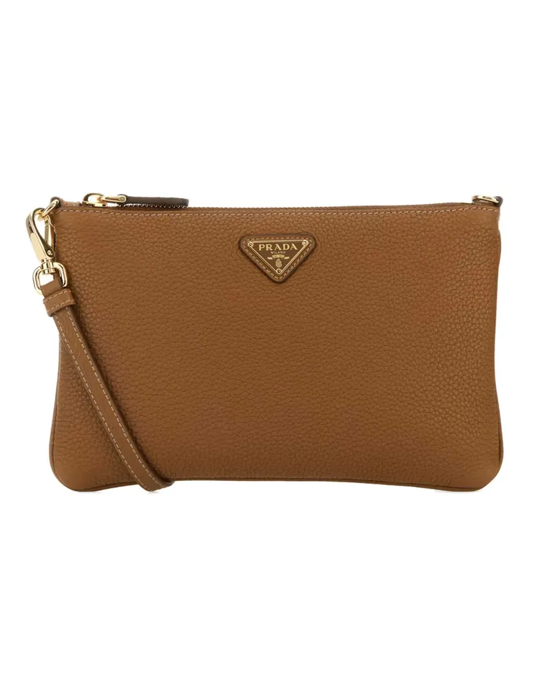 Prada logo-detail cross body bag - Braun Braun