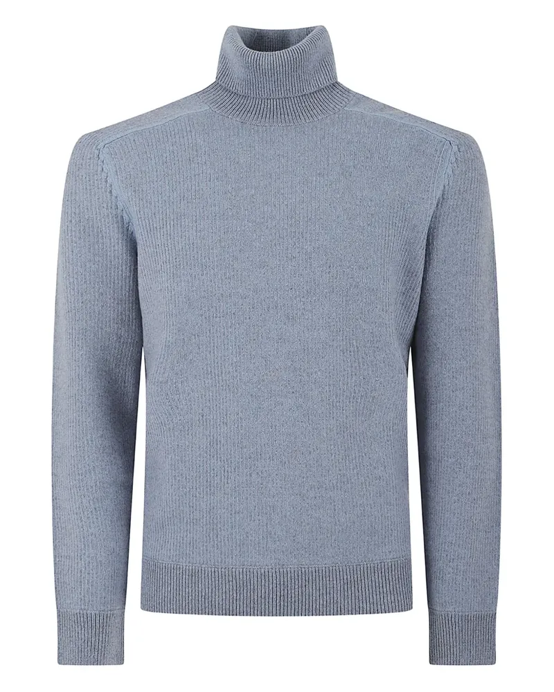 Ermenegildo Zegna roll-neck sweater - Blau Blau