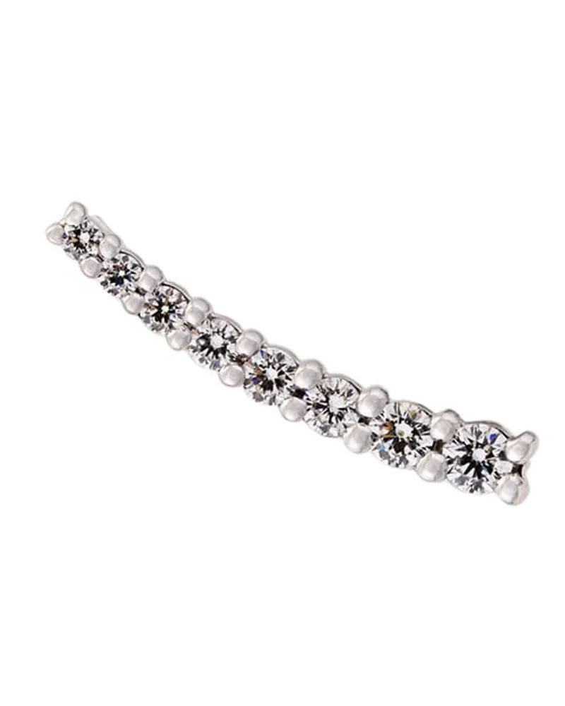 Alinka 18kt 'Dasha' Weißgoldohrring mit Diamanten - Metallic Metallic