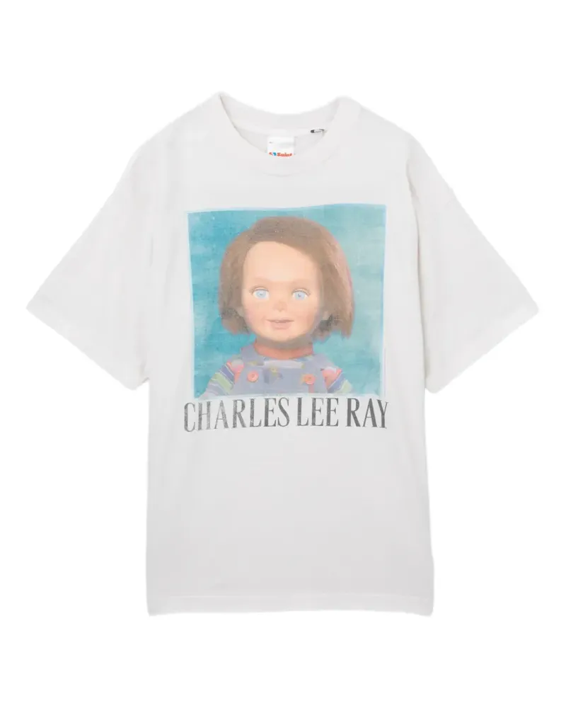 SAINT MXXXXXX T-Shirt mit grafischem Print - Weiß Weiß