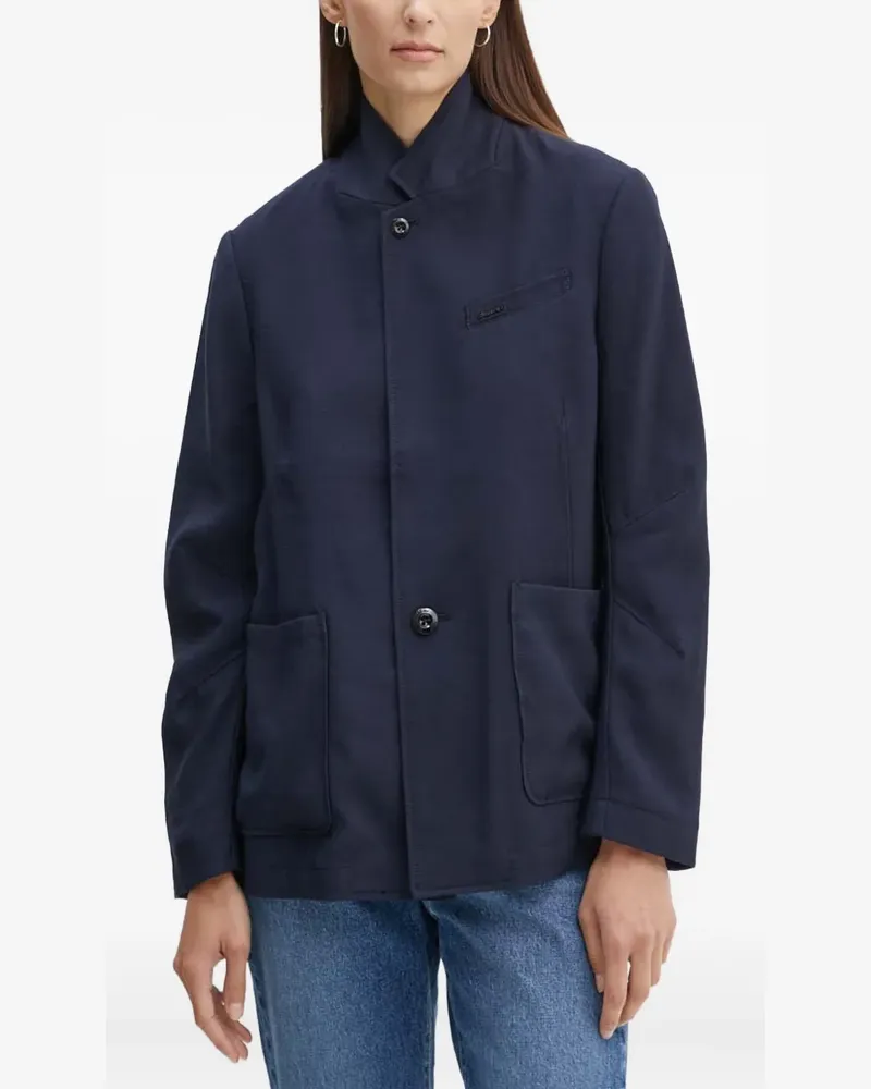 G-STAR RAW Jacke mit aufgesetzten Taschen - Blau Blau