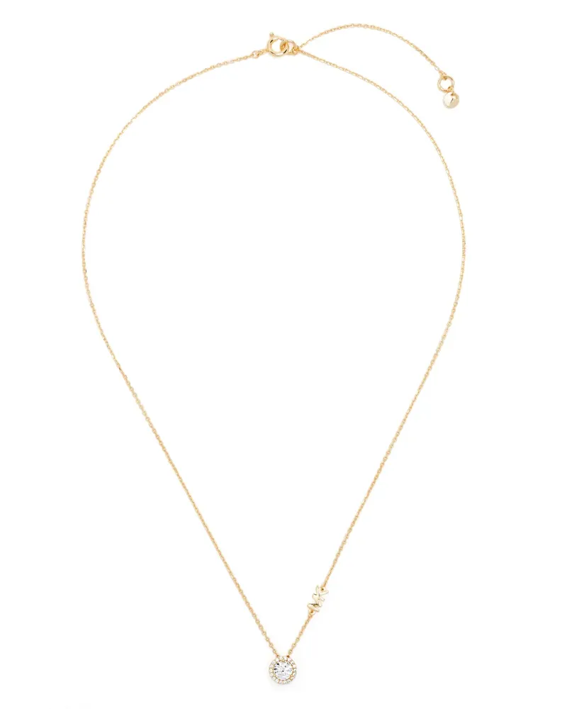 Michael Kors Pave Halskette - Gold Gold