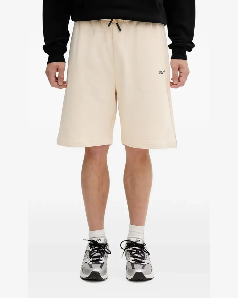 Karl Lagerfeld Shorts mit Kordelzug - Nude Nude