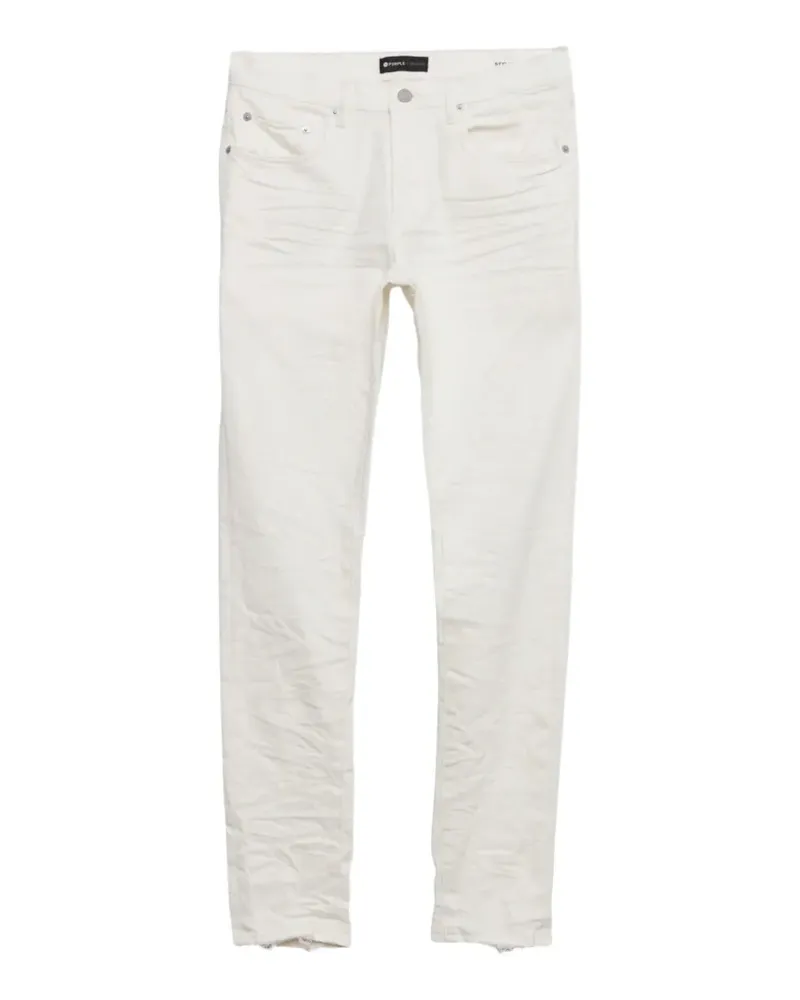 PURPLE BRAND low-rise jeans - Weiß Weiß