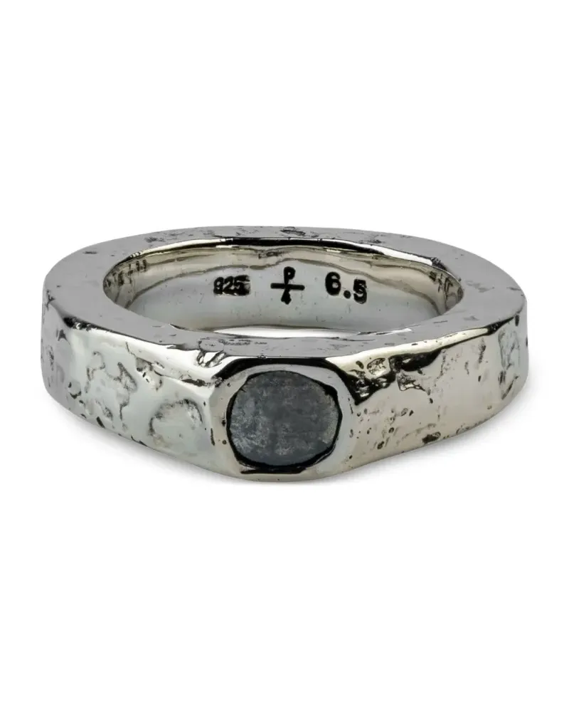 Parts Of Four Sistema Ring aus Sterlingsilber mit Diamant Silber