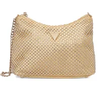 Mini Zalina Tote Bag mit Logo-Schild - Gold