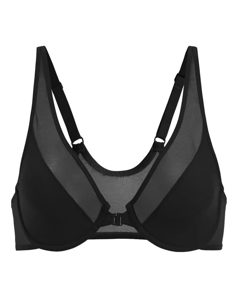 Wolford Semi-transparenter Opaque Bügel-BH - Schwarz Schwarz